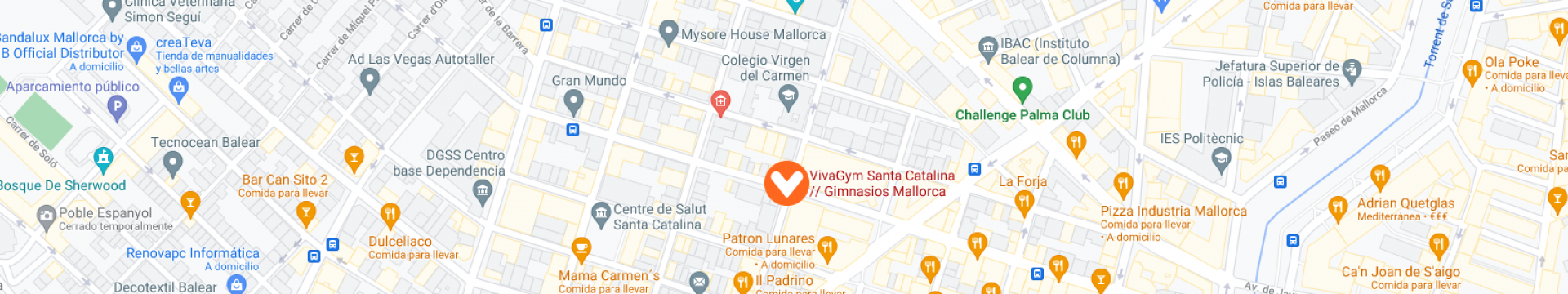 mapa vivagym santa catalina